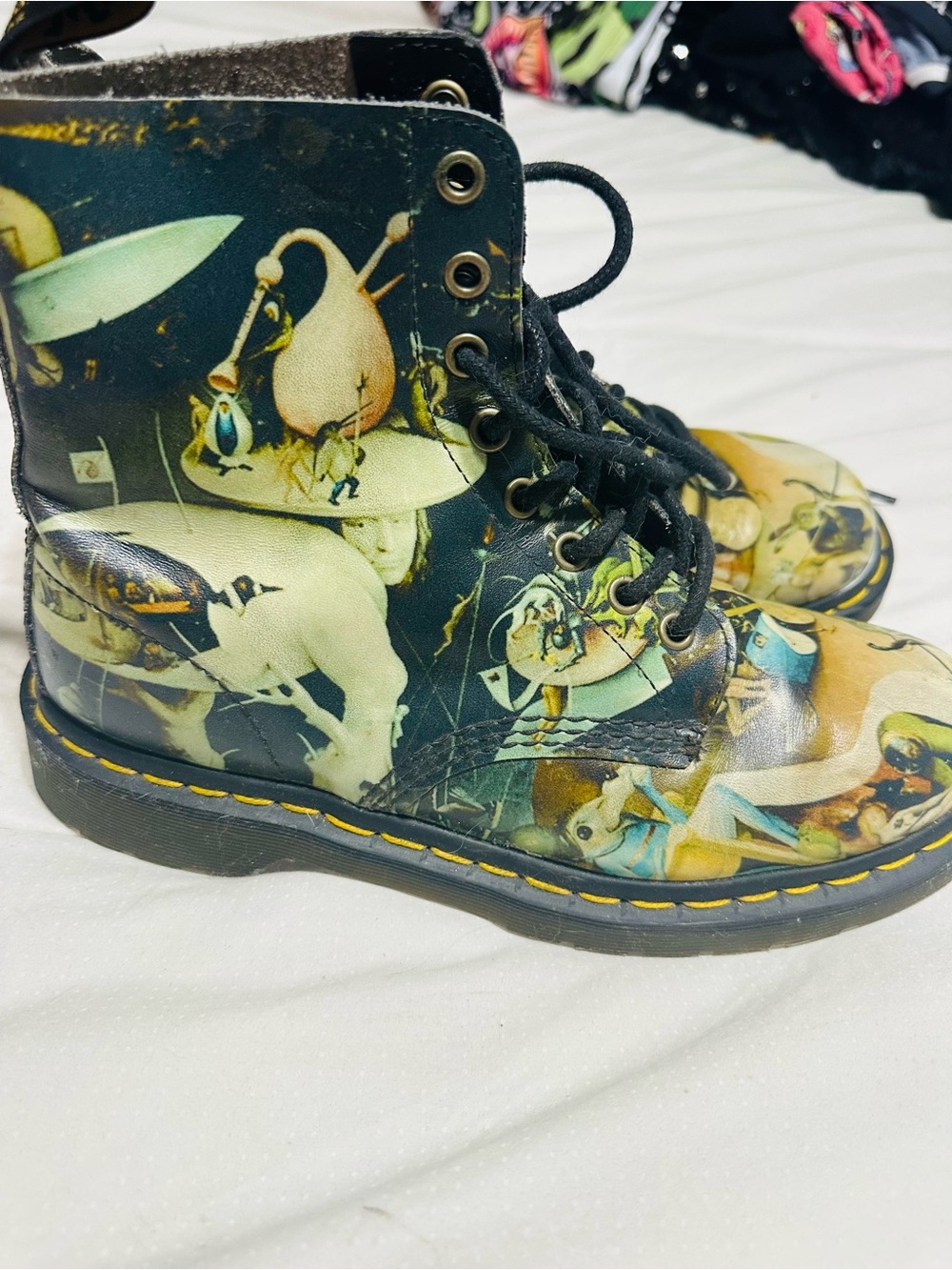 RARE DR MARTENS Pascal Hell boots